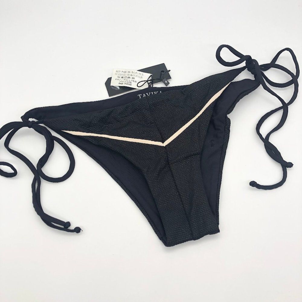 New Tavik Glossy Pique Black Bottoms - Size L
